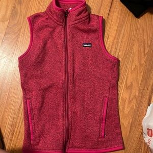 Pink Patagonia vest!